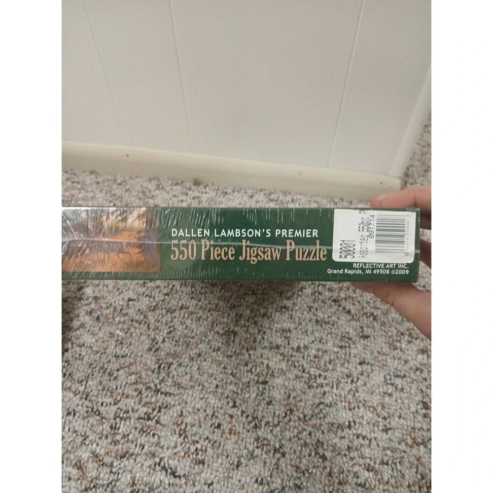 Wildlife Masters Woodland Series Morning View 1000 Piece Puzzle Lot Of 2!! New!!